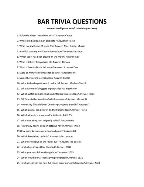 100+ Best Casino Trivia Questions & Answers.